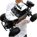 Carrinho de Controle Remoto 4X4 Monster Truck 28cm - Imercado - Loja - 14:200006154#27cm silver 3battery;200007763:201336100#China - imagem produto - Prata - 